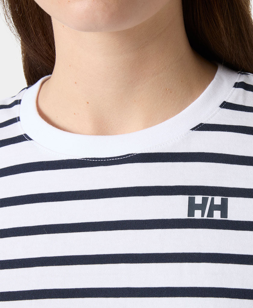 W CORE GRAPHIC T-SHIRT 2.0, White Lifestyle Stripe Yd