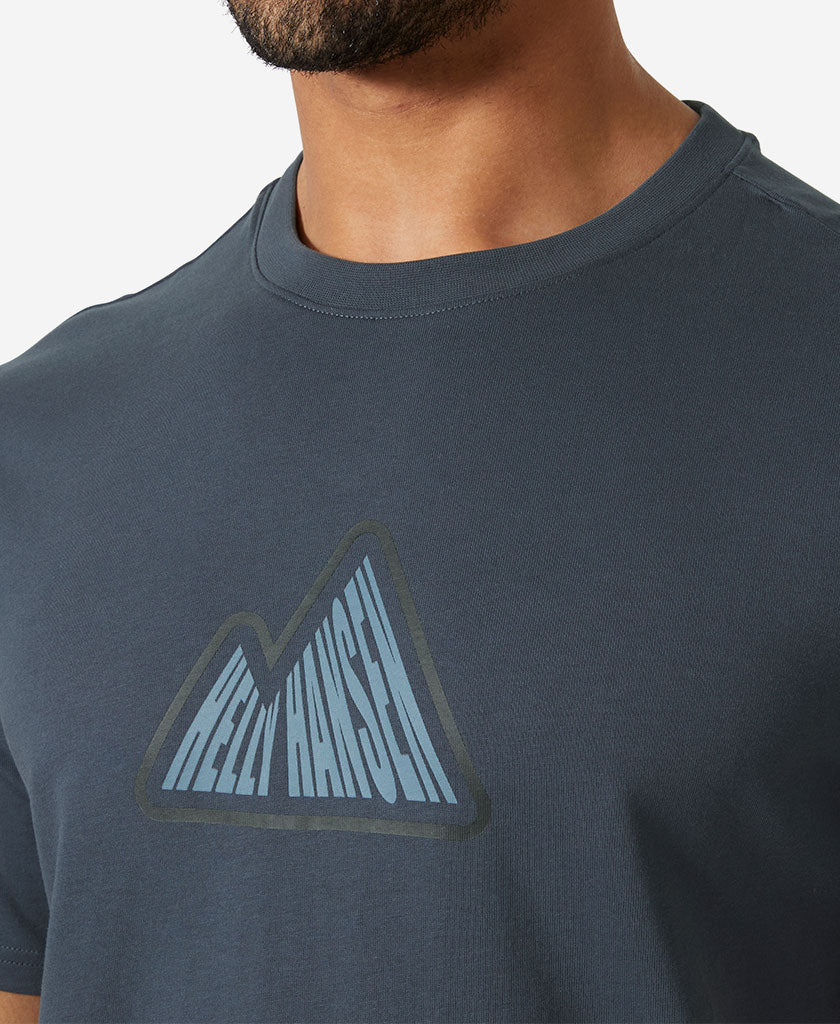 MASSIF GRAPHIC T-SHIRT, Alpine Frost