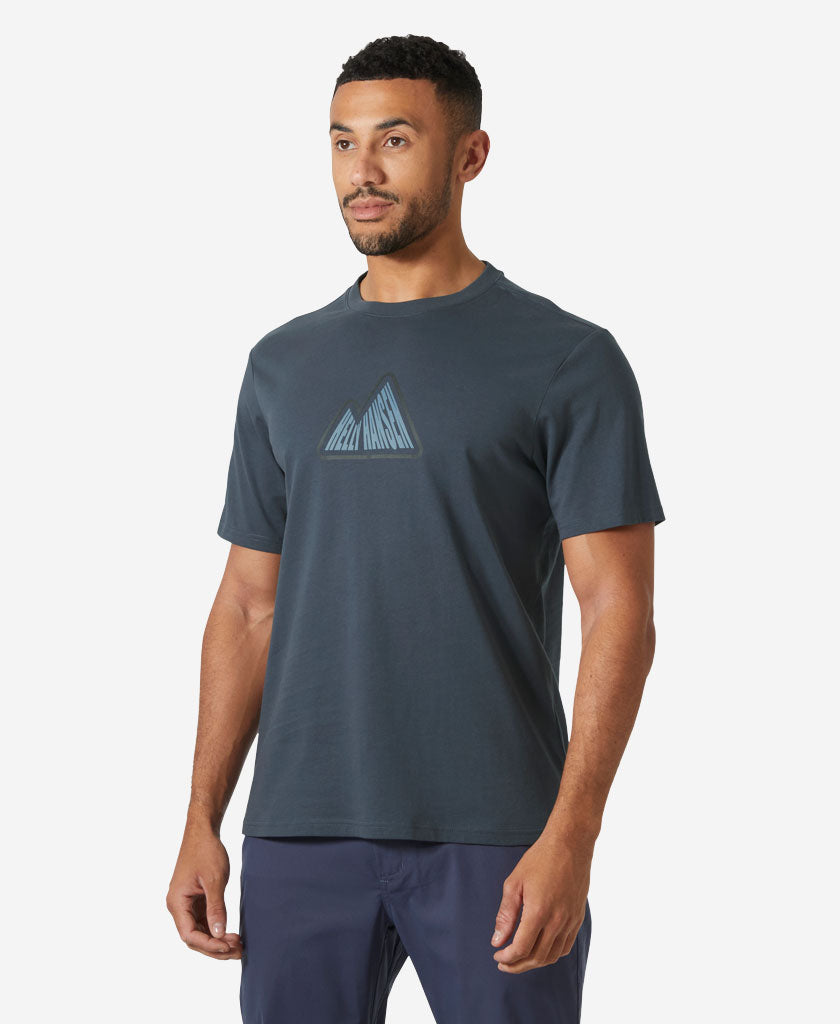 MASSIF GRAPHIC T-SHIRT, Alpine Frost