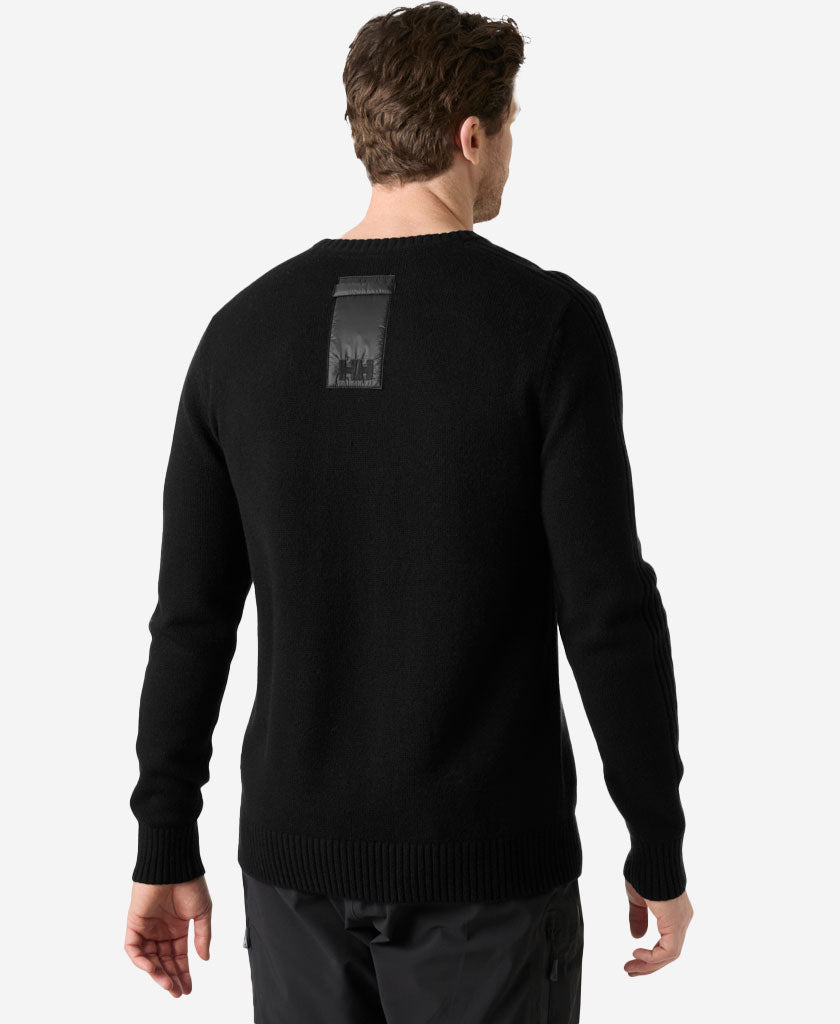 AFTON KNIT SWEATER, Black