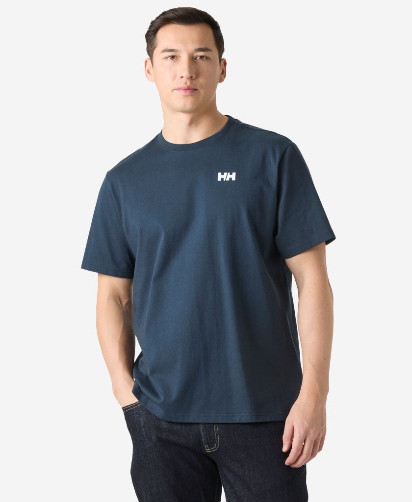 HH STAPLE T-SHIRT, Navy