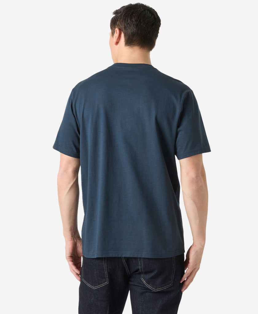 HH STAPLE T-SHIRT, Navy