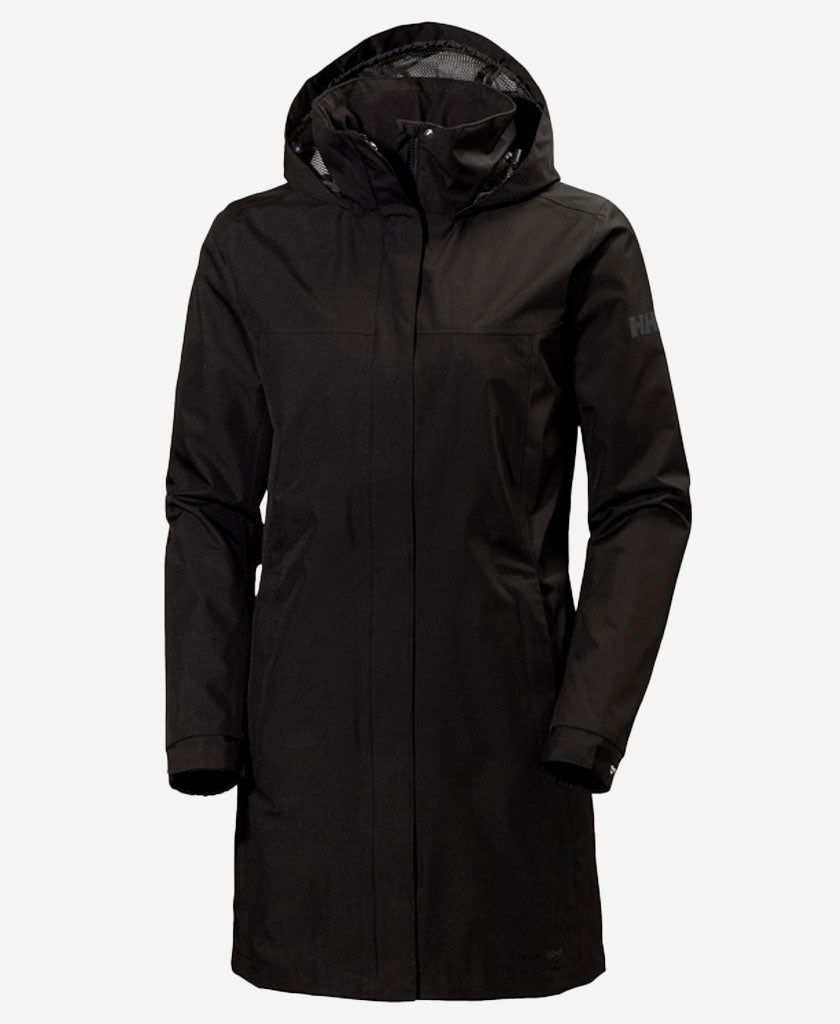 W ADEN LONG JACKET, Black