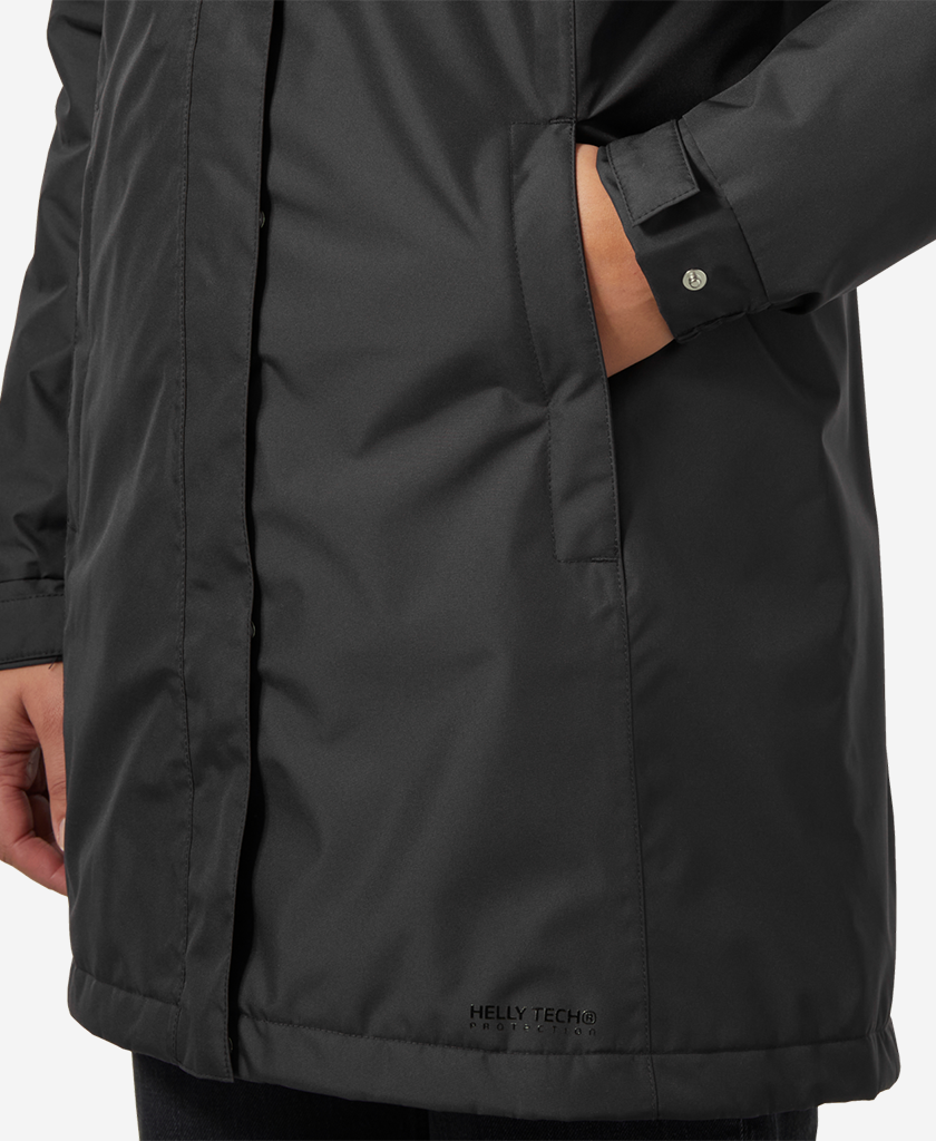 W ADEN INSULATED COAT, Black