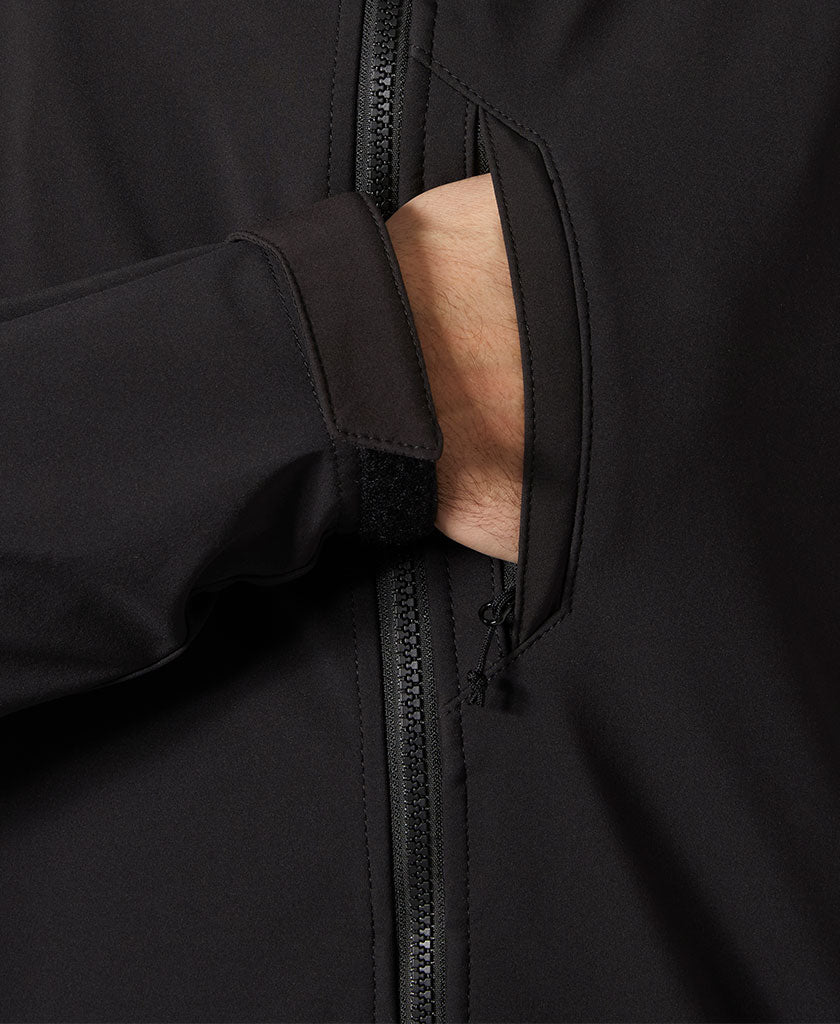 PARAMOUNT SOFTSHELL JACKET, Black