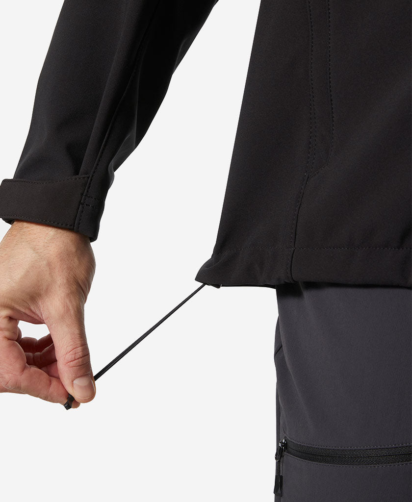 PARAMOUNT SOFTSHELL JACKET, Black