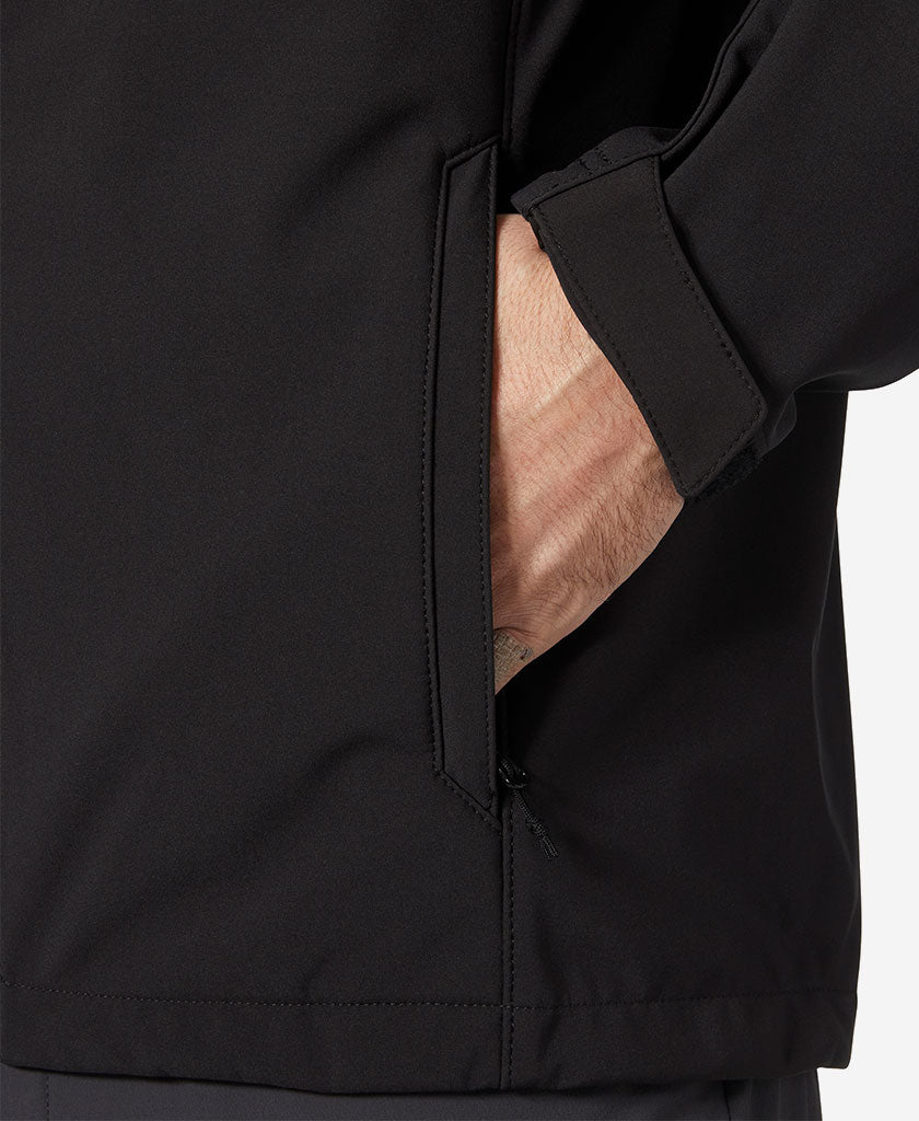 PARAMOUNT SOFTSHELL JACKET, Black