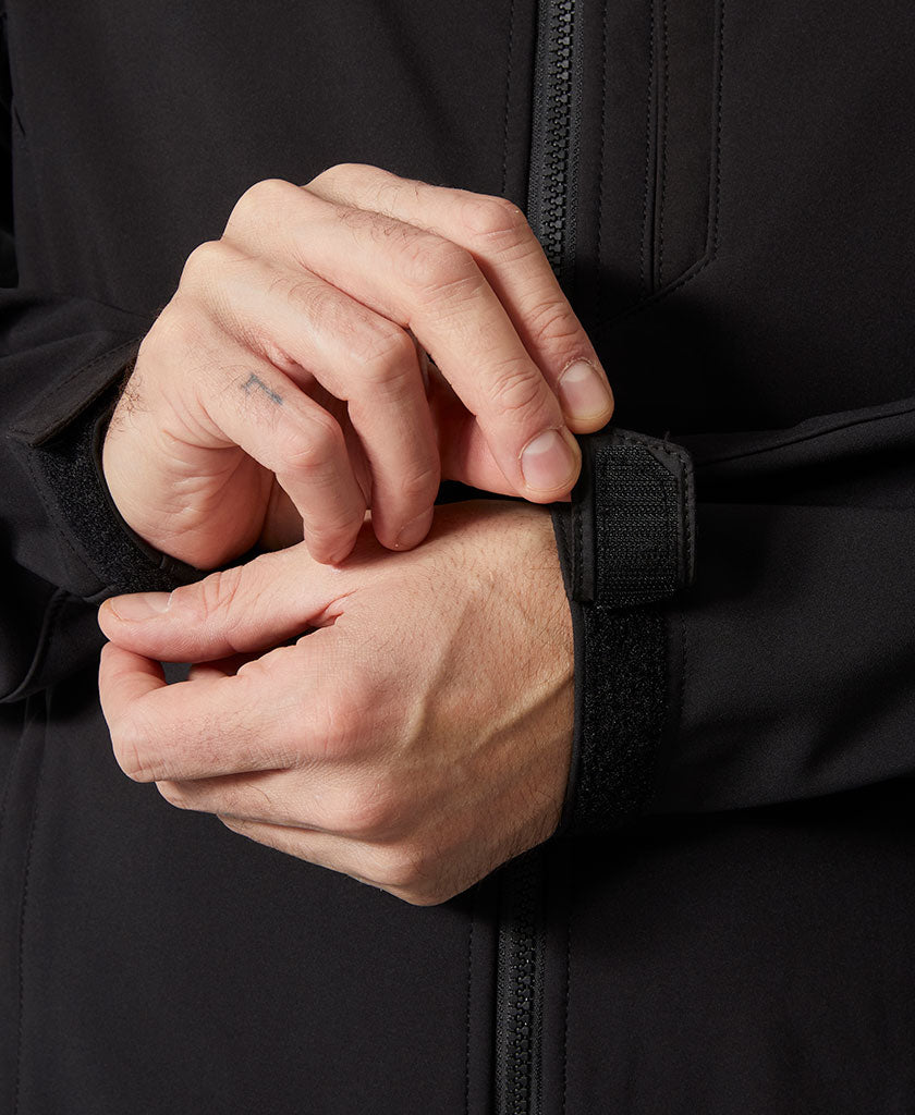 PARAMOUNT SOFTSHELL JACKET, Black