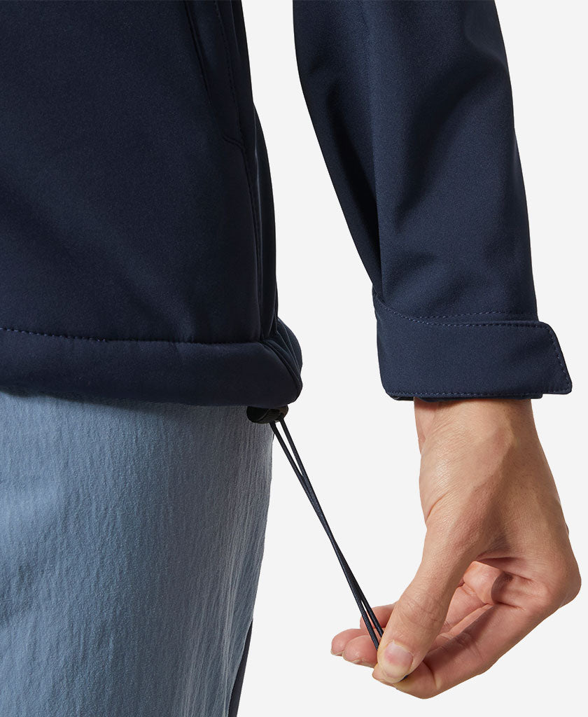 W PARAMOUNT SOFTSHELL JACKET, Navy