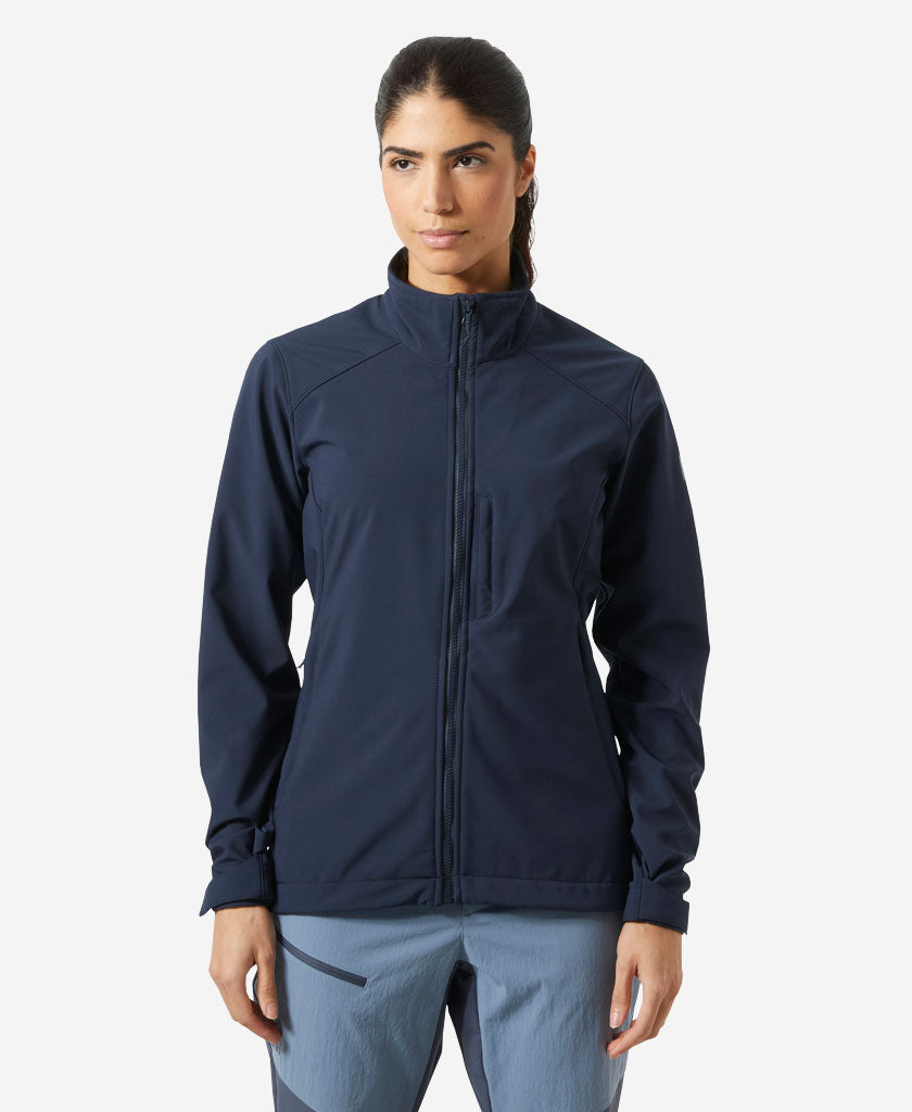 W PARAMOUNT SOFTSHELL JACKET, Navy