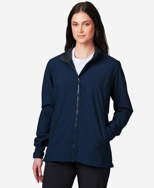 W PARAMOUNT SOFTSHELL JACKET, Navy