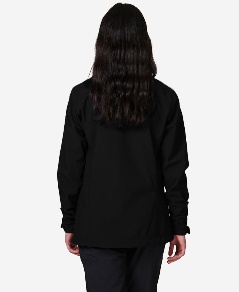 W PARAMOUNT SOFTSHELL JACKET, Black