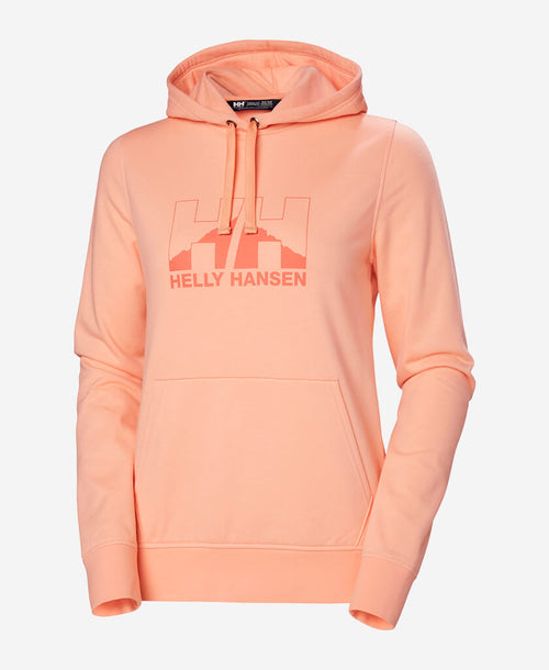 WOMENS NORD GRAPHIC PULL OVER HOODIE, Rose Quartz