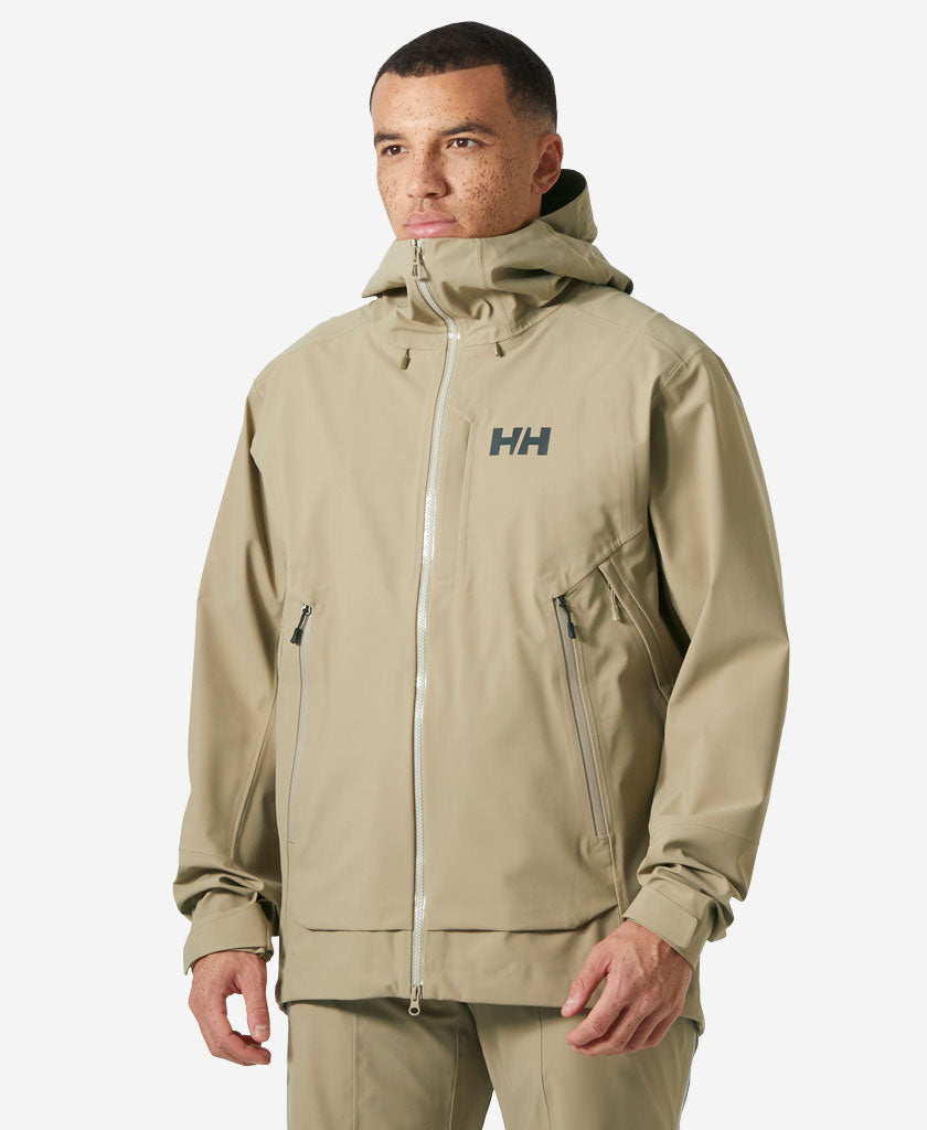 VERGLAS BC  JACKET, Pebble
