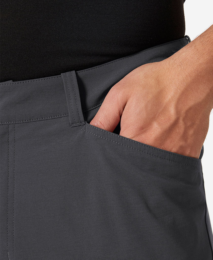 ELV LIGHT ZIP OFF PANT, Ebony