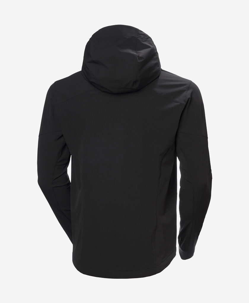 BLAZE SOFTSHELL HOOD, Black