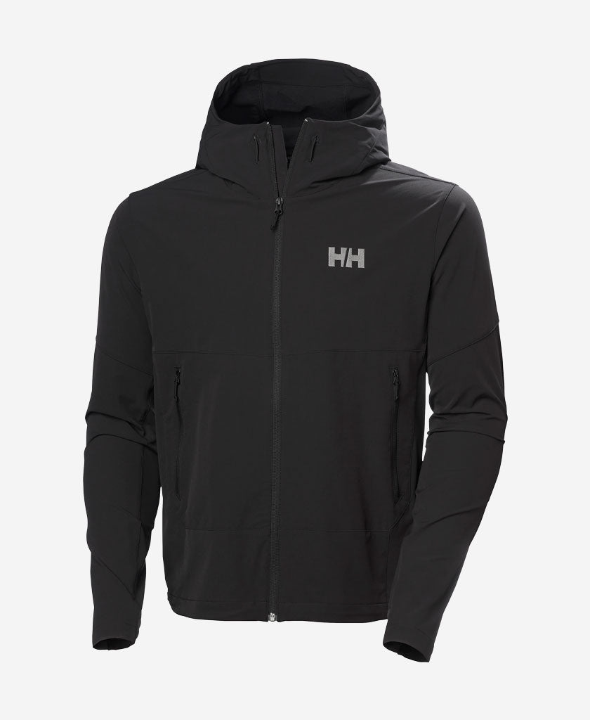 BLAZE SOFTSHELL HOOD, Black
