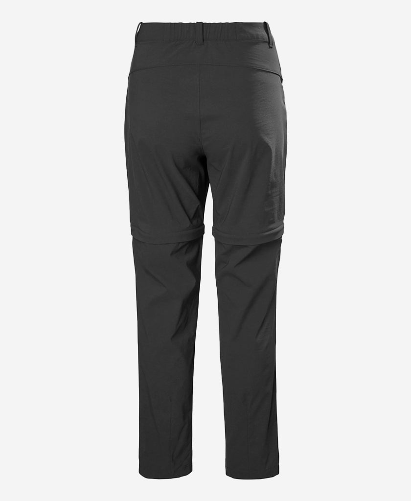 W ELV LIGHT ZIP OFF PANT, Ebony