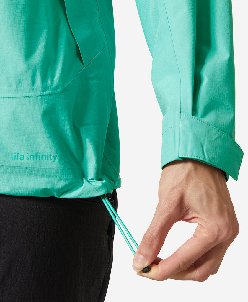 W VERGLAS INFINITY JKT 2.0, Lagoon