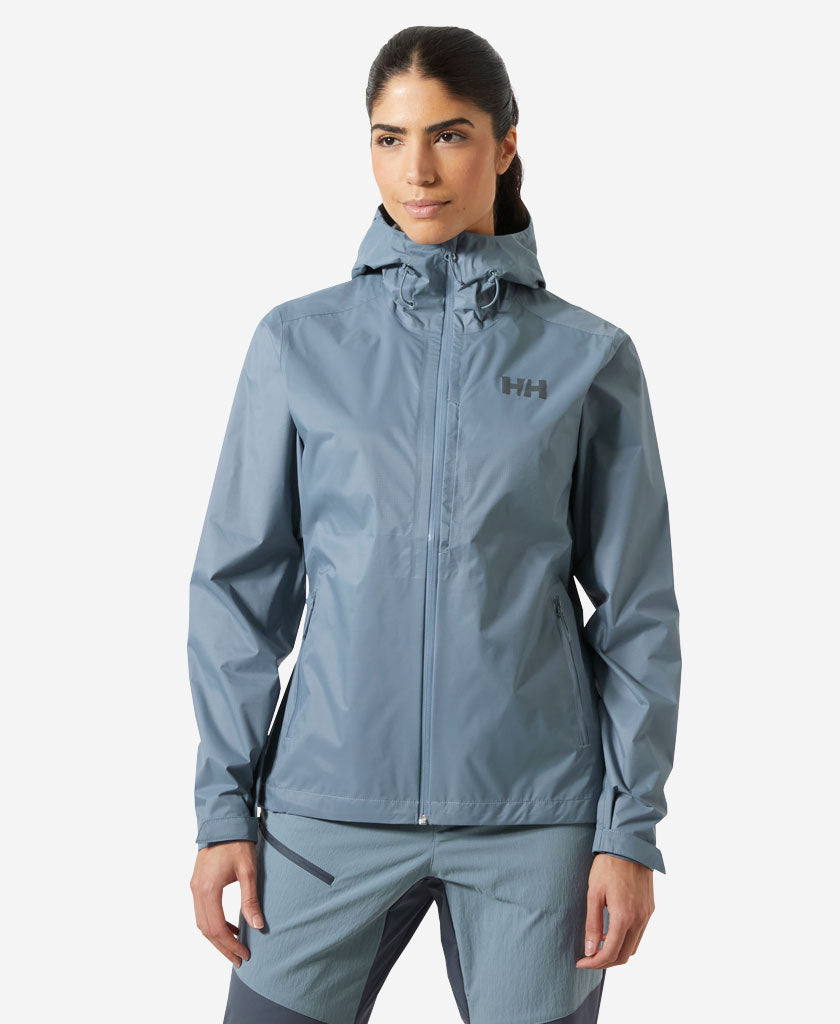 W TERRA MICRO JACKET, Washed Navy