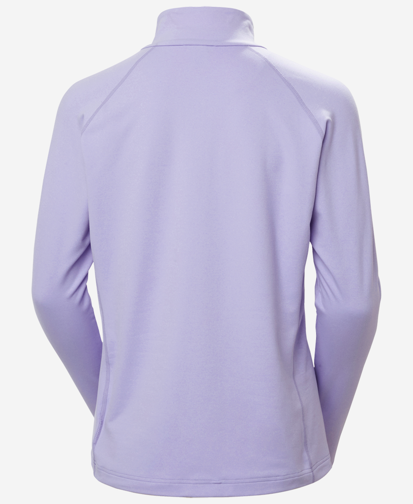 W TYRI KNIT 1/2 ZIP, Bright Lavender