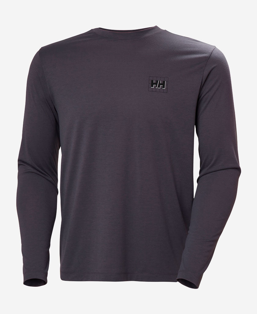 SKOG GRAPHIC LS TEE, Smoked Purple