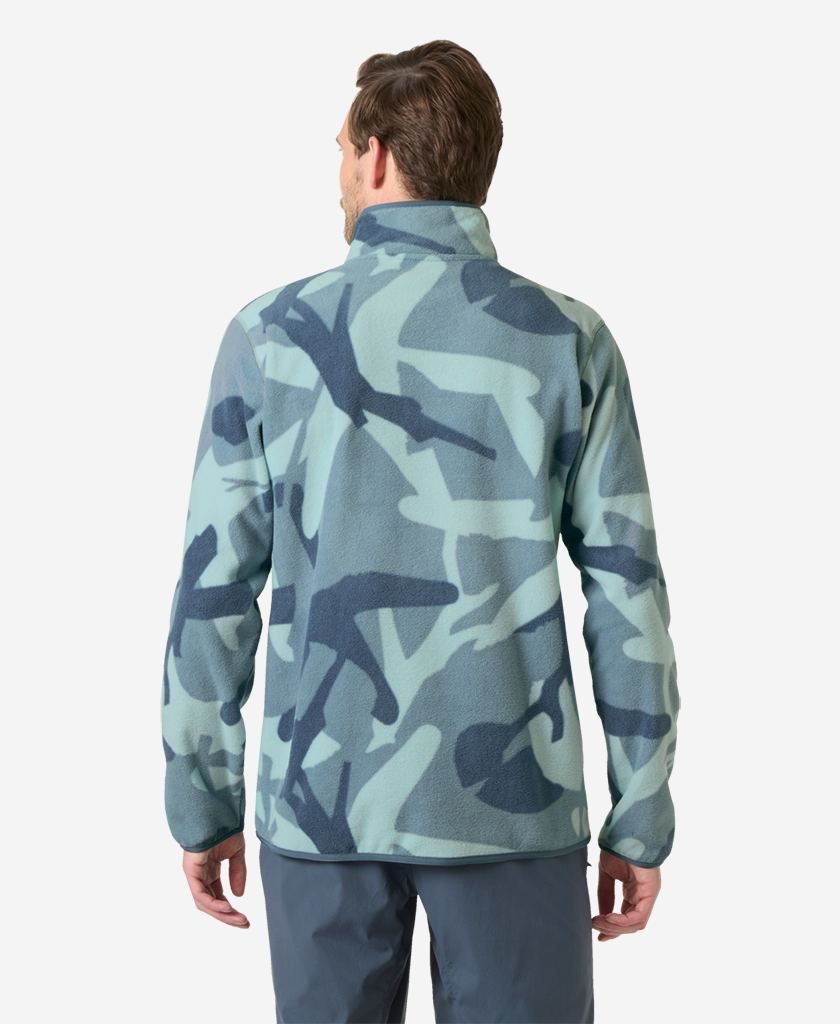 MARIDALEN PRINTED FLEECE, Windy Blue  HH JPN Camo