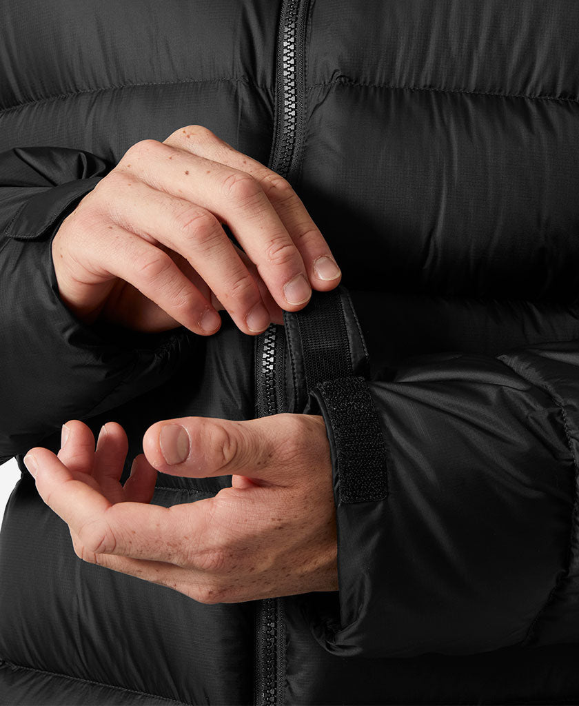 GLACIER DOWN JACKET, Black