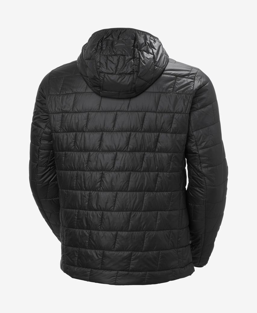 LIFALOFT HOODED INSULATOR, Black