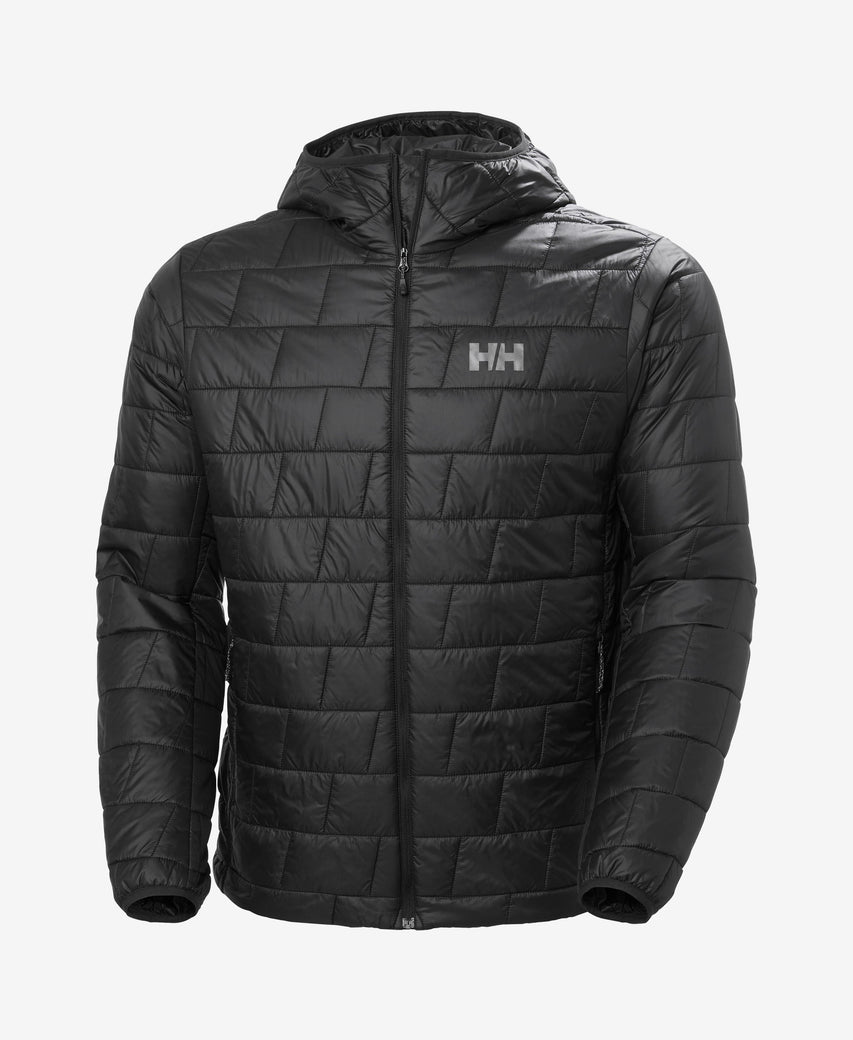 LIFALOFT HOODED INSULATOR, Black