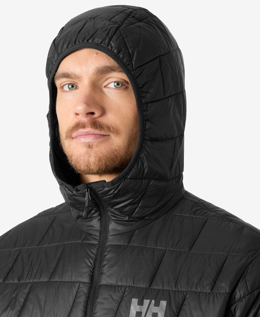 LIFALOFT HOODED INSULATOR, Black