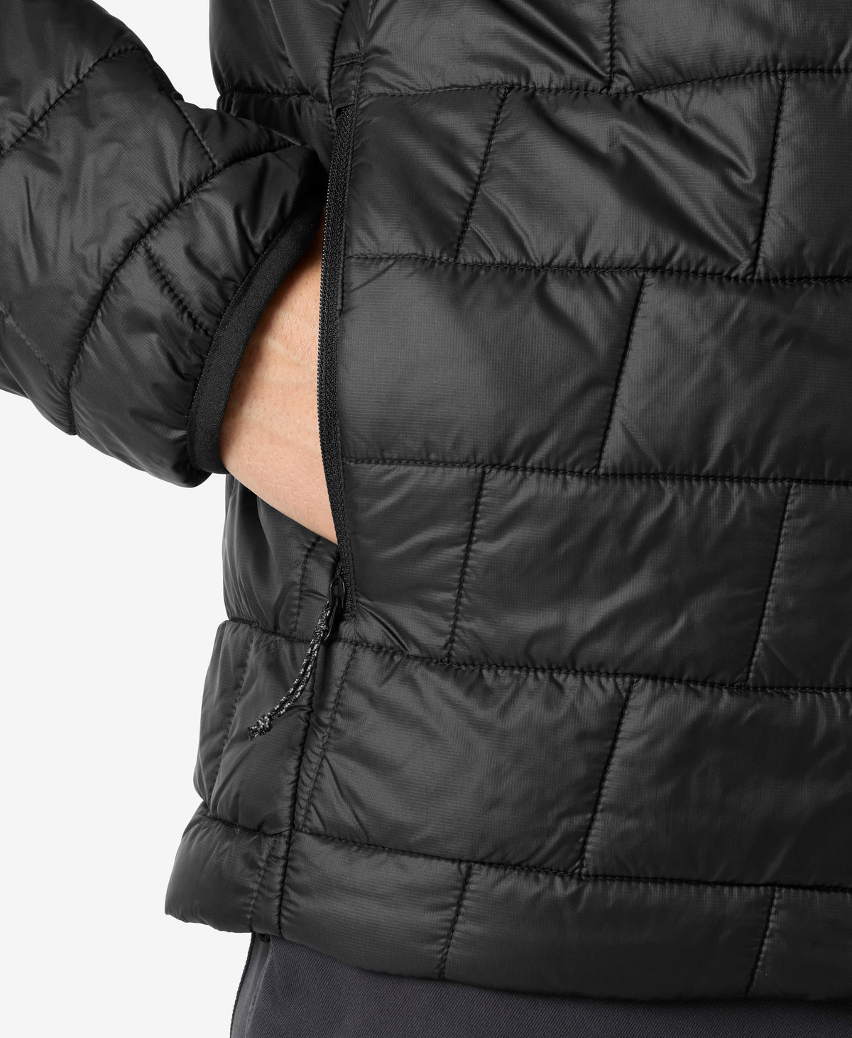 LIFALOFT HOODED INSULATOR, Black