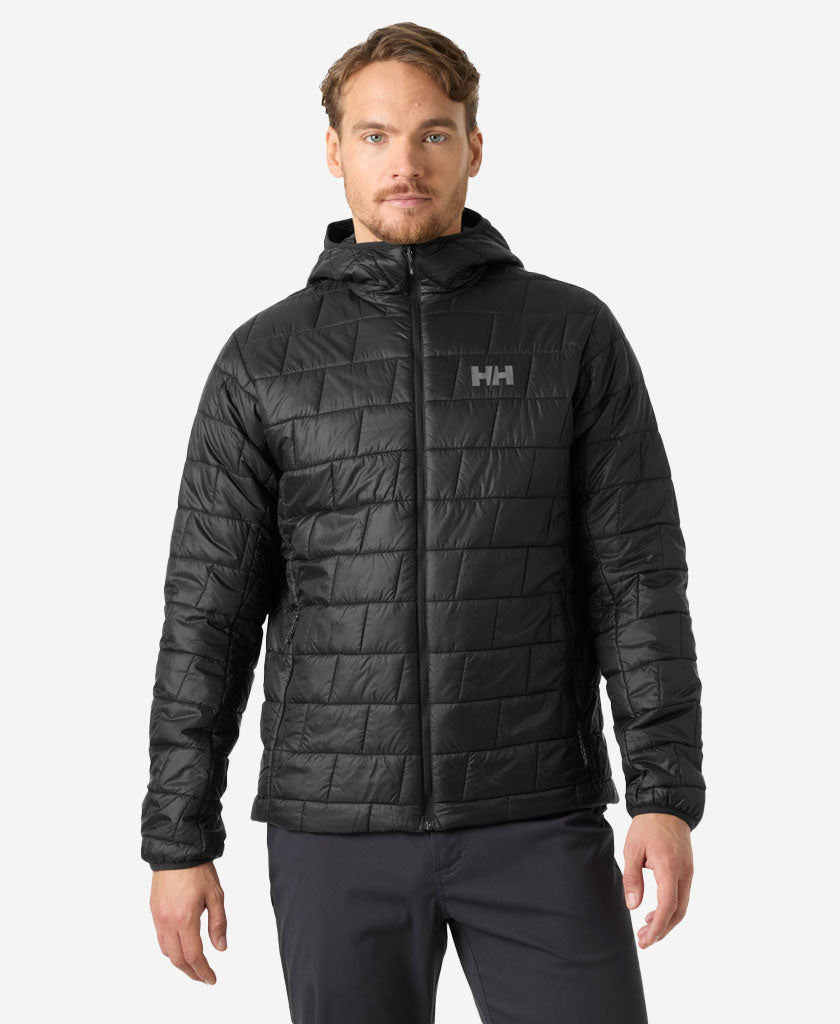 LIFALOFT HOODED INSULATOR, Black