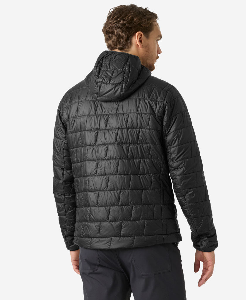 LIFALOFT HOODED INSULATOR, Black