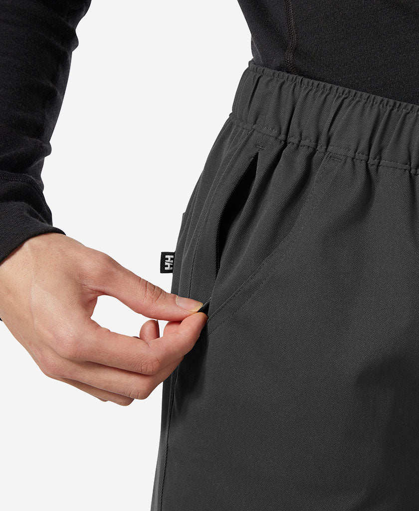 W HOLMEN RELAXED PANT, Ebony