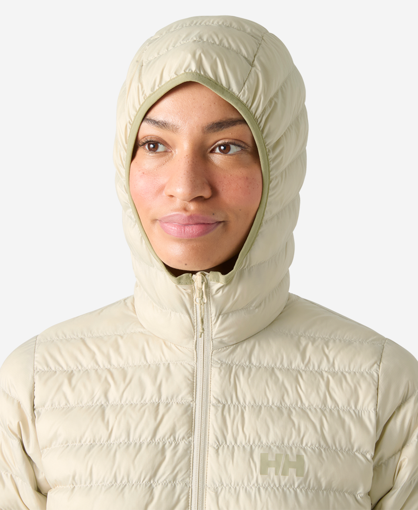 W SIRDAL HOODED INSULATOR JACKET, Cream