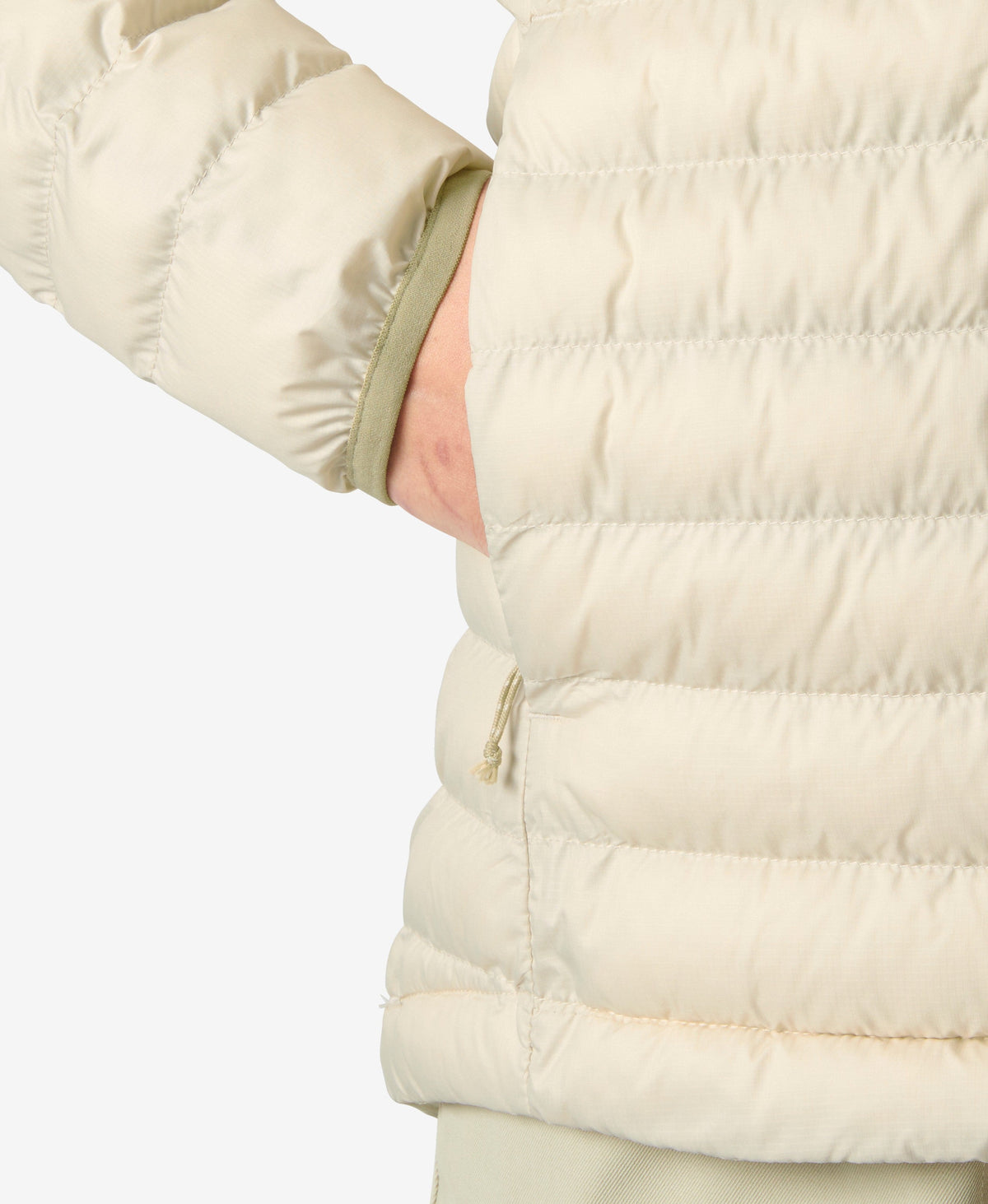 W SIRDAL HOODED INSULATOR JACKET, Cream