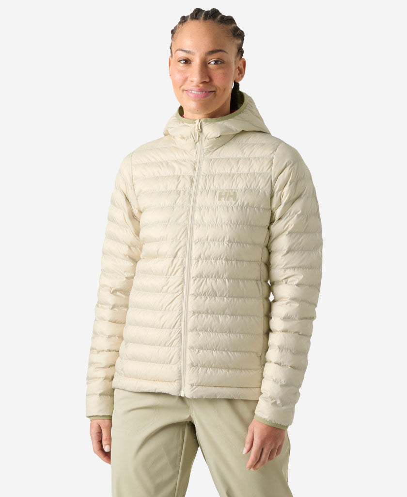W SIRDAL HOODED INSULATOR JACKET, Cream