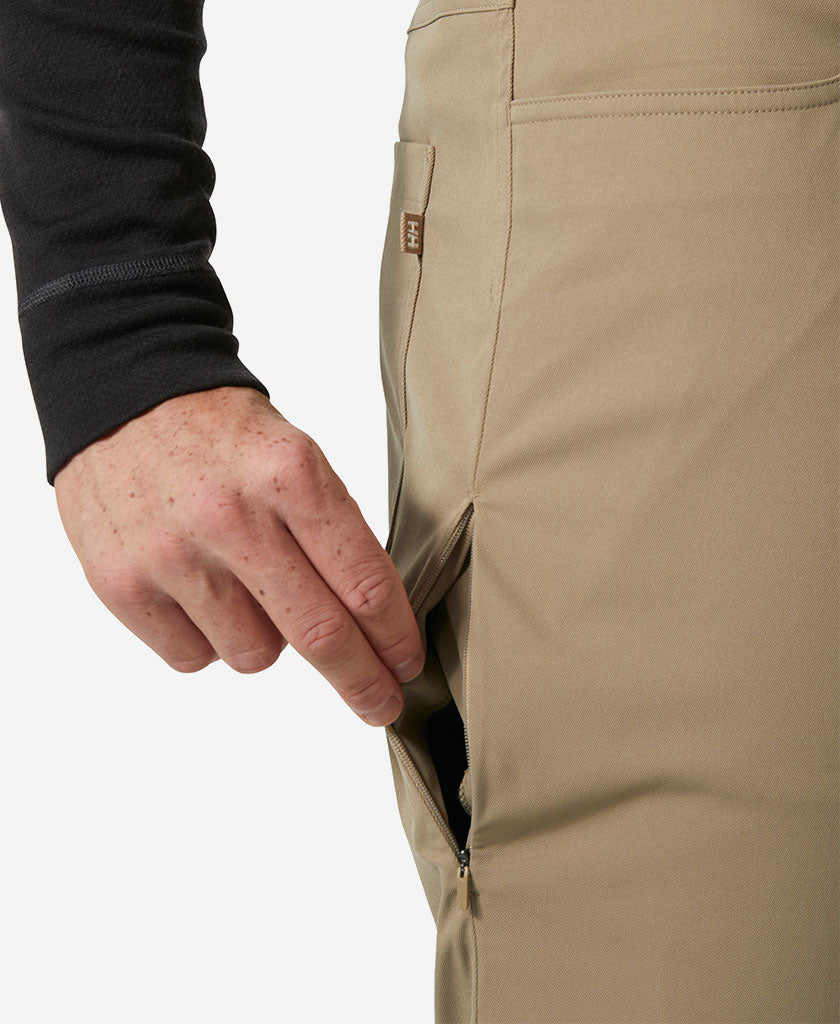 HOLMEN 5 POCKET PANT, Pebble