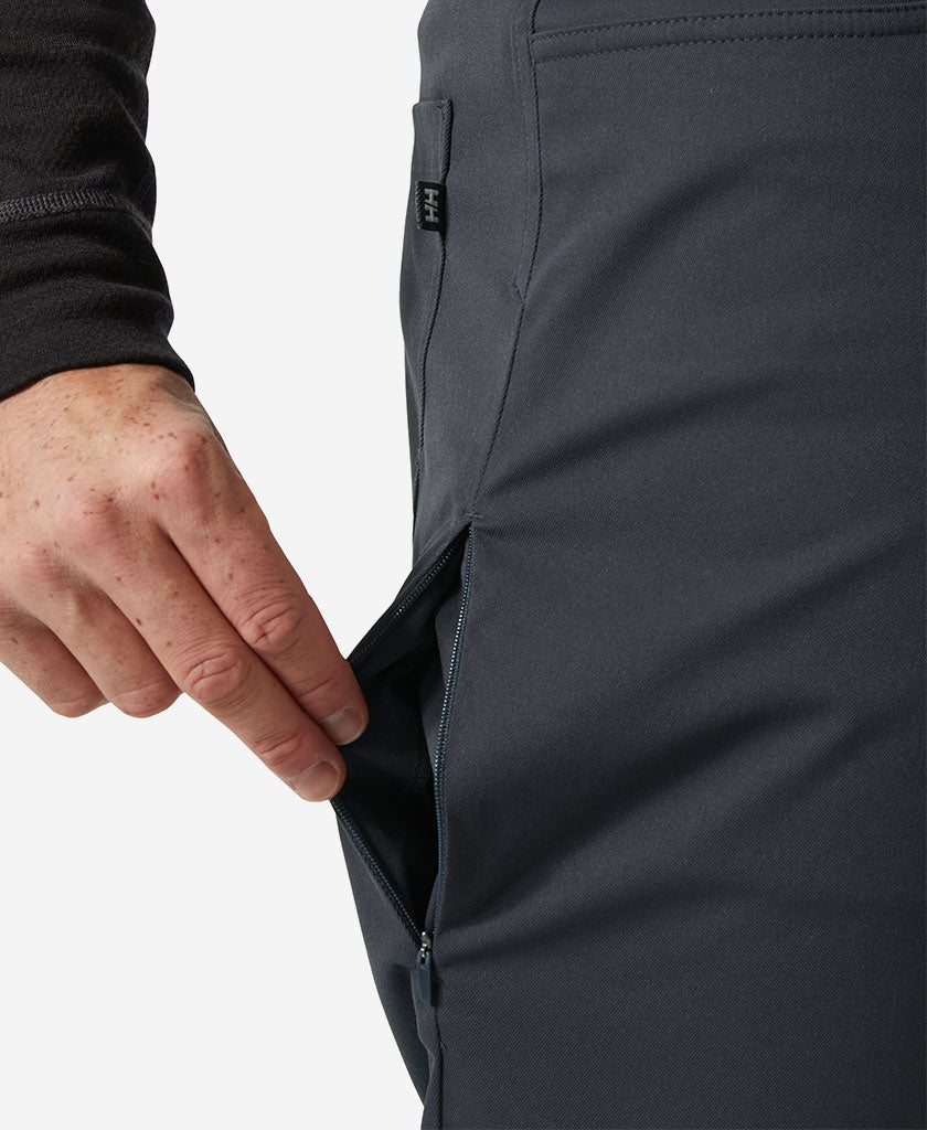 HOLMEN 5 POCKET PANT, Ebony