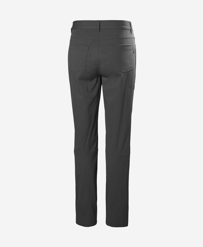 W HOLMEN 5 POCKET PANT, Ebony
