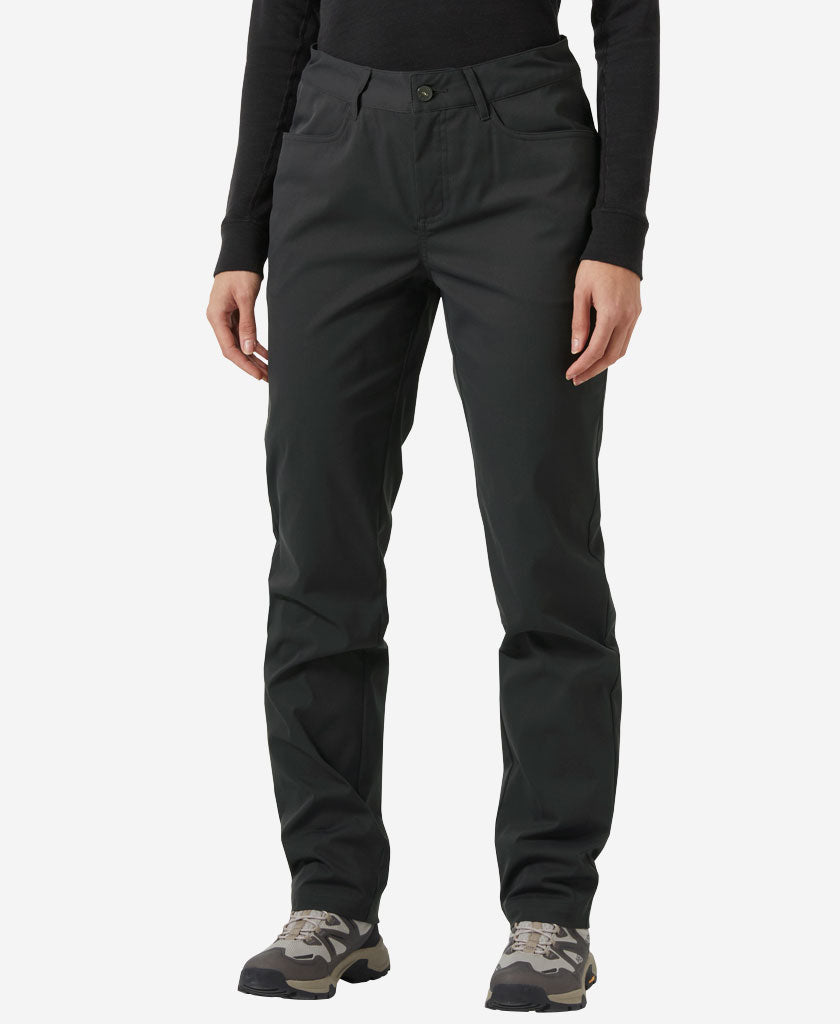 W HOLMEN 5 POCKET PANT, Ebony