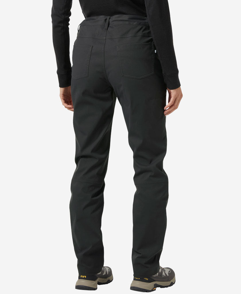 W HOLMEN 5 POCKET PANT, Ebony