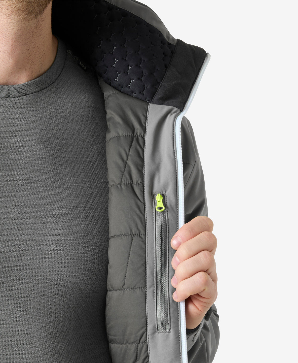 ALPHA LIFALOFT JACKET, Concrete