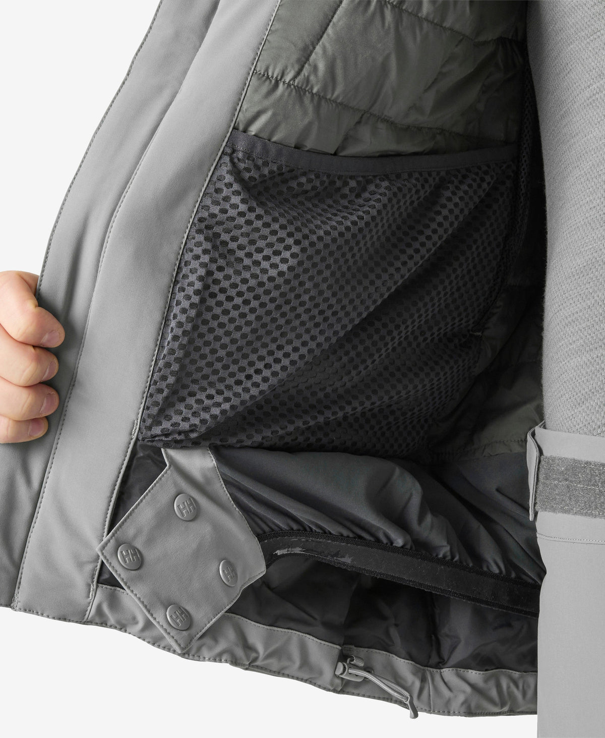 ALPHA LIFALOFT JACKET, Concrete