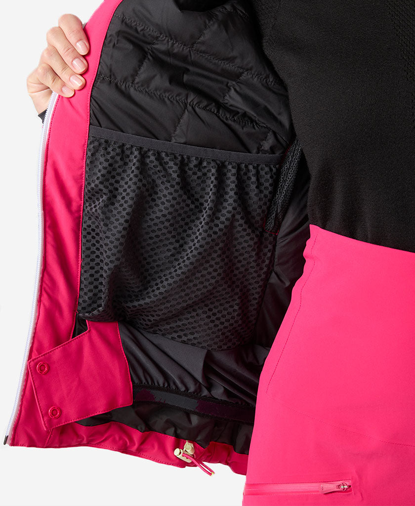 W ALPHELIA LIFALOFT JACKET, Cranberry