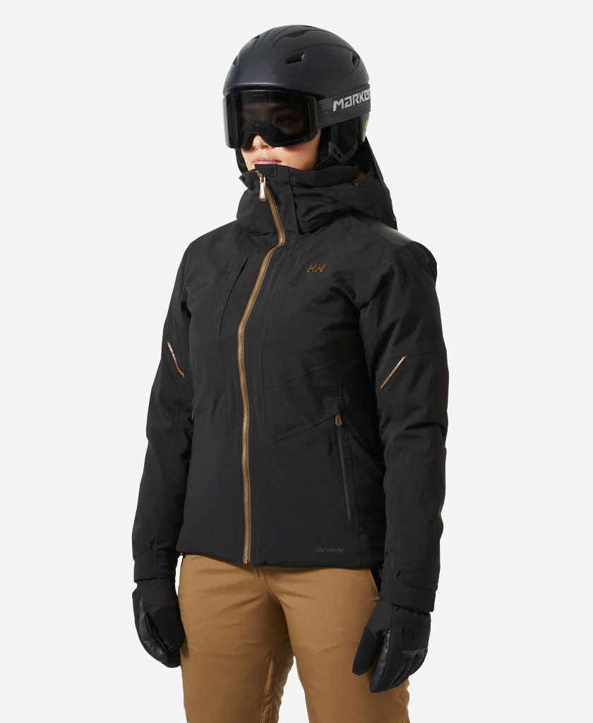 W ATLAS INFINITY STRETCH JKT, Black
