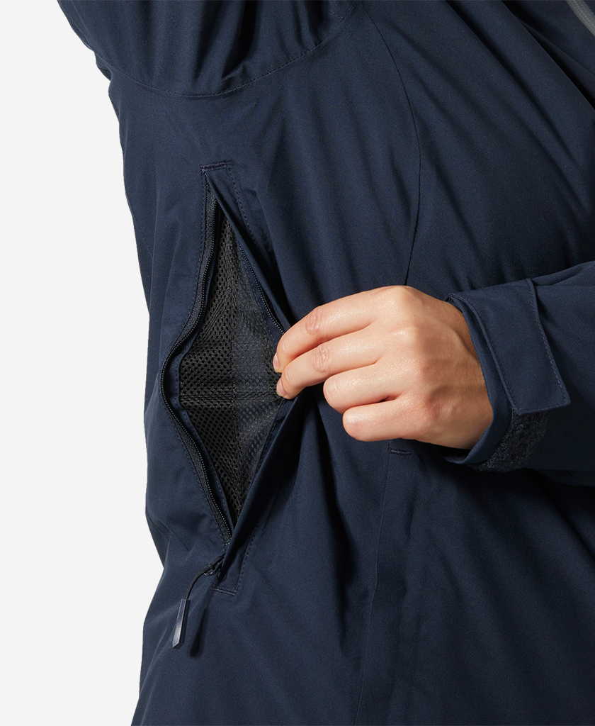 W PANORAMA INS JACKET, Navy