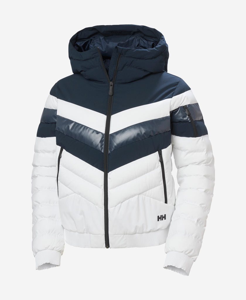 W IMPERIAL SHORT PUFFY JACKET, Navy