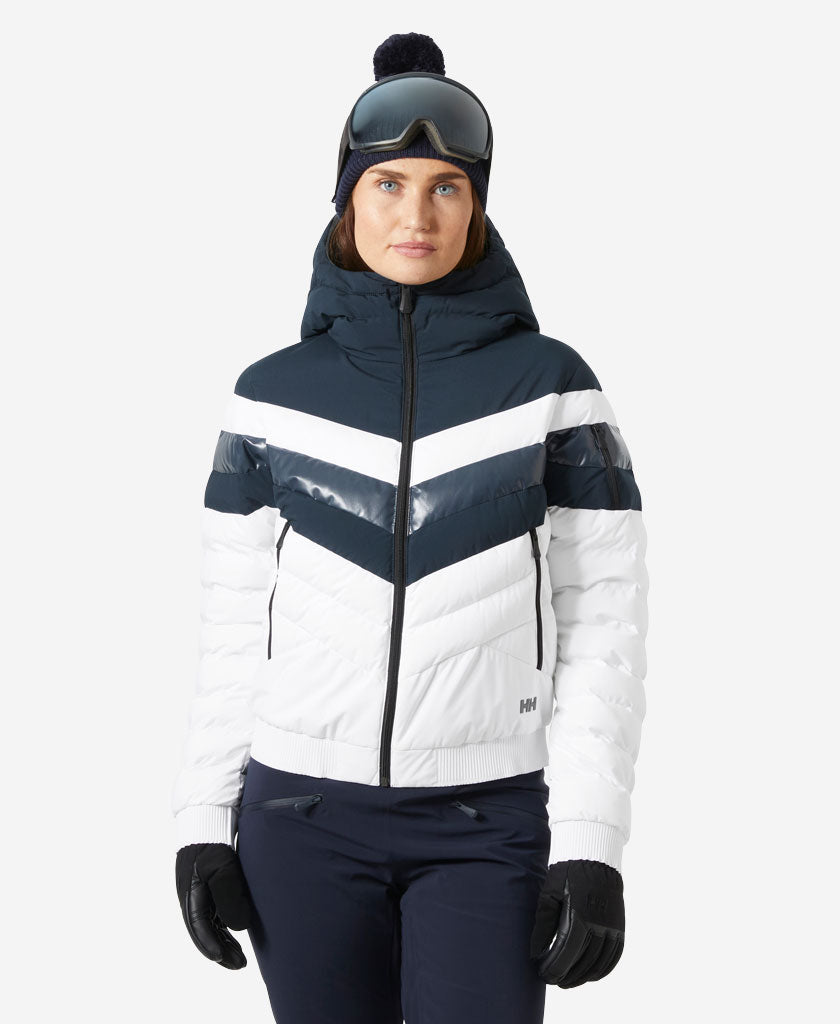 W IMPERIAL SHORT PUFFY JACKET, Navy